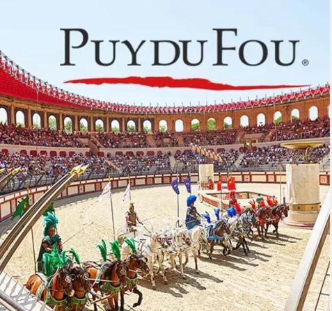 Gite La Belle Vallee Maison Independante 80M2 A 12 Min Du Puy Du Fou Treize-Vents Kültér fotó